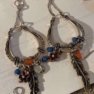 No no earrings handmade